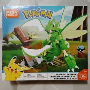 Mega Construx Pokémon Scyther Building Set - Green